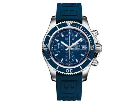 breitling blaues kautschukband